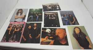 lot 80 image: (9) Nostalgic METALLICA Magazine Poster Pin-Up Wall Art