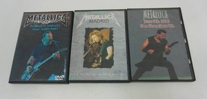 lot 85 image: (3) Nostalgic METALLICA Live Video Recordings on DVD...