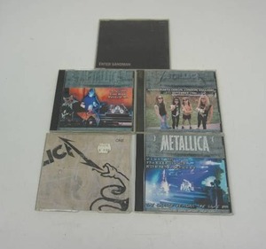 lot 115 image: (5) METALLICA Music CDs