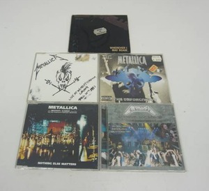 lot 116 image: (5) METALLICA Music CDs