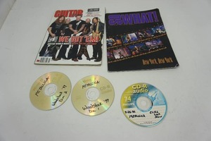 lot 117 image: Guitar and So What Magazine Featuring METALLICA and Woodstock DVDs