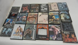 lot 120 image: (12) METALLICA DVDs and (8) METALLICA CDs