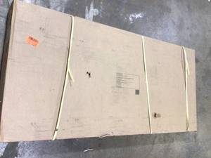 Husky 72 in. Adjustable Height Work Table in White  Customer Returns See Pictures