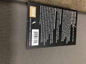 Lot of MSI Parker Rain 20 in. x 36 in. Anti-Fatigue Vinyl Foam Utility Mat   Customer Returns See Pictures