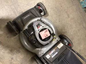 Murray 21 in. 140 cc Briggs and Stratton Walk Behind Gas Push Lawn Mower with Height Adjustment and with Mulch Bag   Customer Returns See Pictures