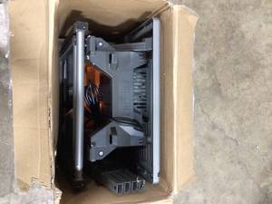 RIDGID 6.5 Amp Corded 7 in. Table Top Wet Tile Saw with Stand Customer Returns See Pictures