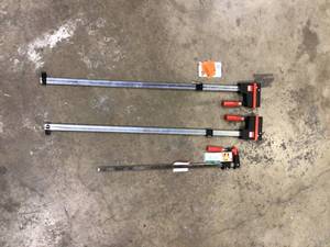BESSEY K-Body REVO JR 36 in. Capacity Parallel Clamp with 3-14 in. Throat Depth  Customer Returns See Pictures