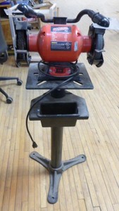 lot 6 image: ATD 6 Bench Grinder on Stand