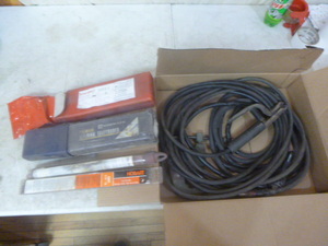 lot 63 image: Braided Copper Welding Leads