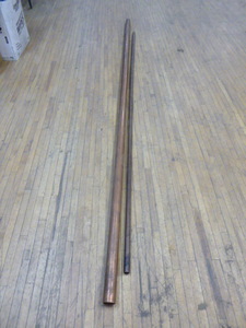 lot 129 image: 2 Copper Tubes