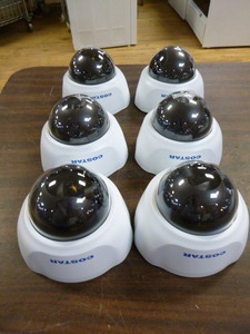 lot 143 image: 6 Costar Indoor Dome Cameras