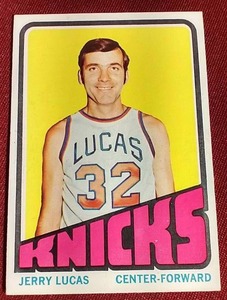 lot 14 image: 1972-73 Topps Jerry Lucas Card