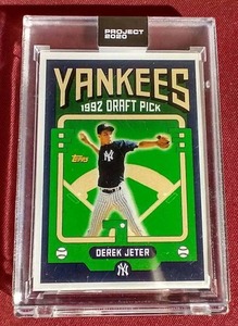lot 30 image: Sealed 2020 Topps Project 2020 Derek Jeter Card