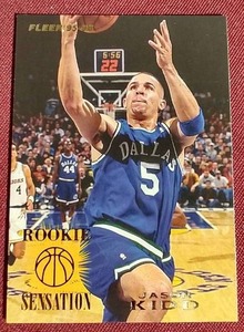 lot 47 image: 1995-96 Fleer Jason Kidd Rookie Sensations Card