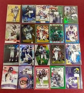 lot 58 image: (20) Randy Moss Cards