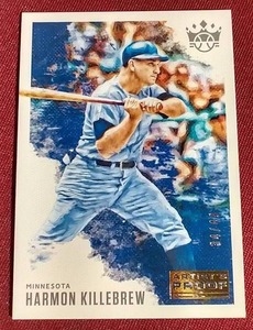 lot 70 image: 2020 Diamond Kings Harmon Killebrew Artists Proof Card - #d49