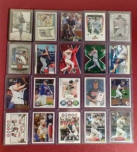 lot 75 image: (20) Joe Mauer Cards