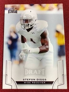 lot 105 image: 2015 Leaf Draft Stefon Diggs Rookie Card