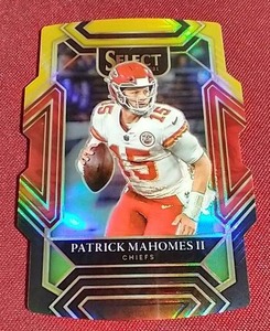 lot 109 image: 2021 Select Patrick Mahomes Club Level Die-Cut Cut