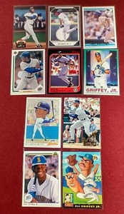 lot 119 image: (10) Ken Griffey Jr. Cards
