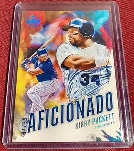 lot 149 image: 2020 Diamond Kings Kirby Puckett Card - #d99
