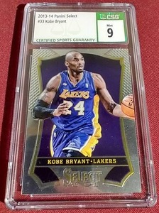 lot 151 image: 2013-14 Panini Select Kobe Bryant - CSG 9