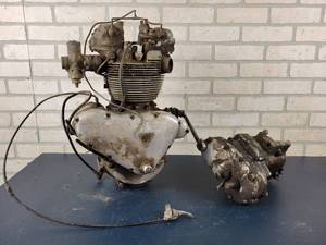 lot 2 image: 1951 Triumph Tiger 100 Motorcycle Engine and Transmission