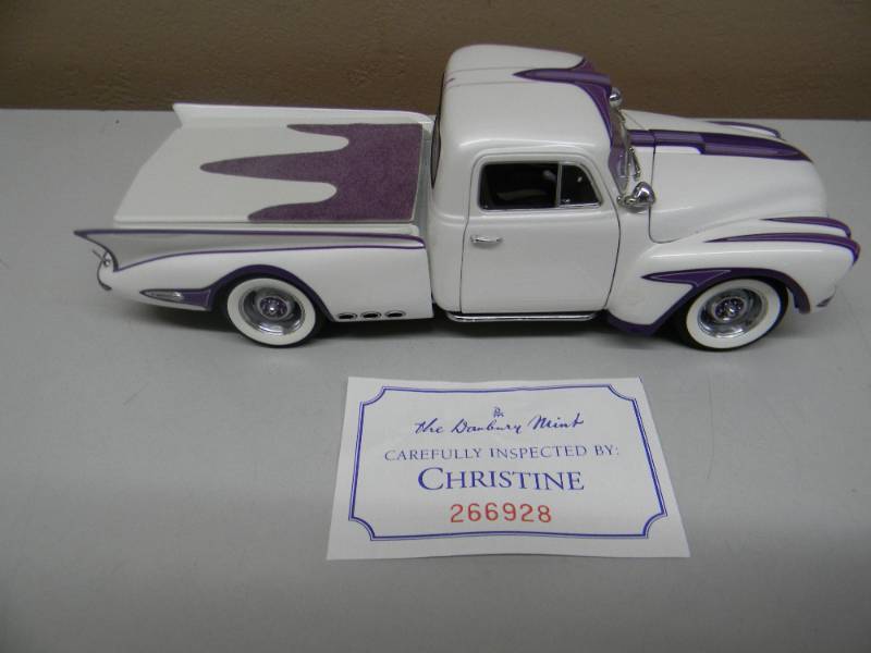 THE DANBURY MINT LIMITED EDITION 1/24 SCALE DIECAST - CUSTOM 1950