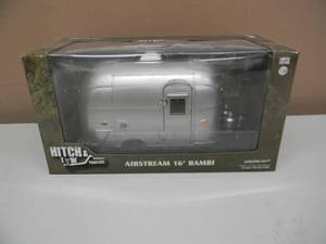 lot 37 image: GREENLIGHT 124 SCALE HITCH & TOW TRAILERS AIRSTREAM 16 BAMBI - NICE - NEW IN BOX - AWESOME PIECE - SEE PICTURES