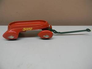 lot 52 image: HALLMARK KIDDIE CAR CLASSICS - SIDEWALK CRUISERS EDITION 1937 Scamp Wagon - NICE - NEW IN BOX - GREAT PIECE - SEE PICTURES