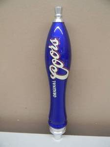lot 28 image: NEW OLD STOCK - COORS ORIGINAL TAP HANDLE - NEW IN BOX - COOL PIECE - NICE - APPROX 11.5 - SEE PICTURES