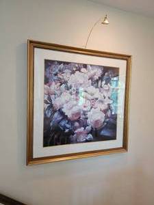 lot 75 image: Lush Floral Bouquet Still Life