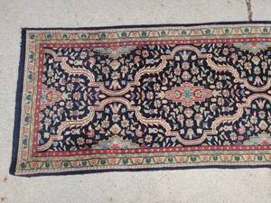 lot 140 image: Keshan Style Hall Runner