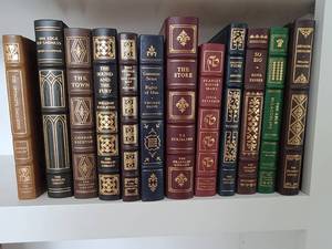 lot 31 image: Eastman Press Leather Bound Book Collection