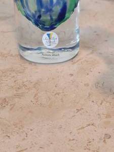 lot 229 image: Frilled Art Glass Vases Sea Glas Bruk