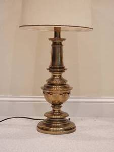lot 261 image: Gorgeous Stiffel Brass Table Lamp