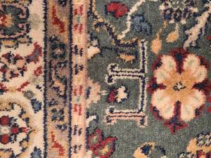 lot 102 image: Karastan Rajasthan Wool Area Rug - Mahal Leaf - 311 x 56