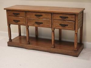 lot 69 image: Gorgeous Arts & Crafts Style Console Table