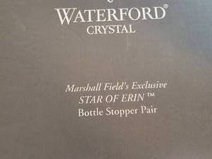 lot 154 image: Breathtaking Waterford Fine Crystal Wine Stopper Collection