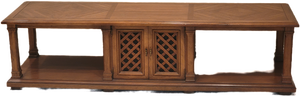 lot 100 image: Stunning Mid-Century Vintage Entertainment Stand
