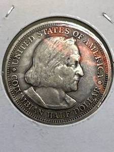 1893 Columbian Expo Silver Half Dollar