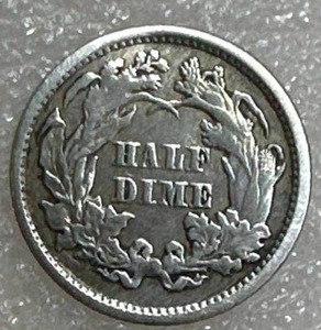 1872 Half Dime