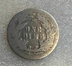 1891 Dime