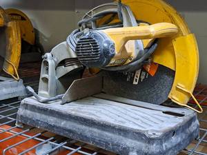 lot 10 image: DeWalt 14 Chop Saw D28715