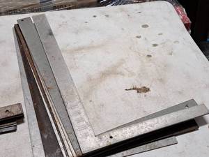 lot 61 image: Lot of (10) Metal Carpenter Squares