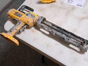 lot 58 image: DeWalt Heavy Duty 18V Cordless Adhesive Gun DC546