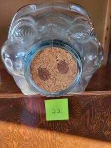 (Large) Glass Piggy Bank