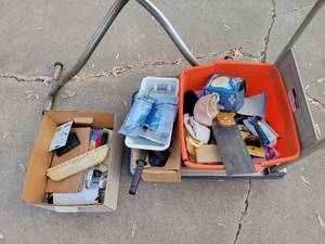 Myriad of Painting Supplies