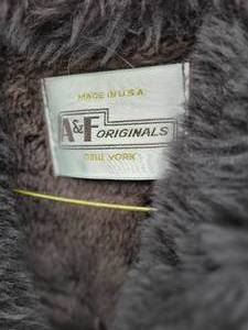 Ladies Fur Coat From A & F Originals, New York