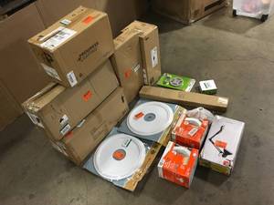 Lot of AssortedLighting and Hardware Various Models and Conditions Customer Returns See Pictures